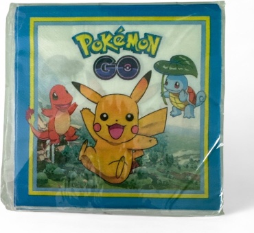 Бумажные салфетки Pokemon Go 10 шт