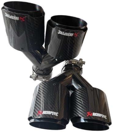 KAT ALMATY насадка глушителя Akrapovic 63/101