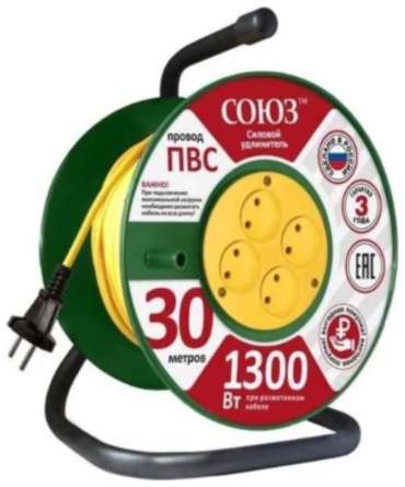СОЮЗ силовая розетка 220 В 6А, 143929