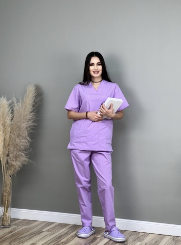 Спецодежда для женщин AylinaMed сиреневый