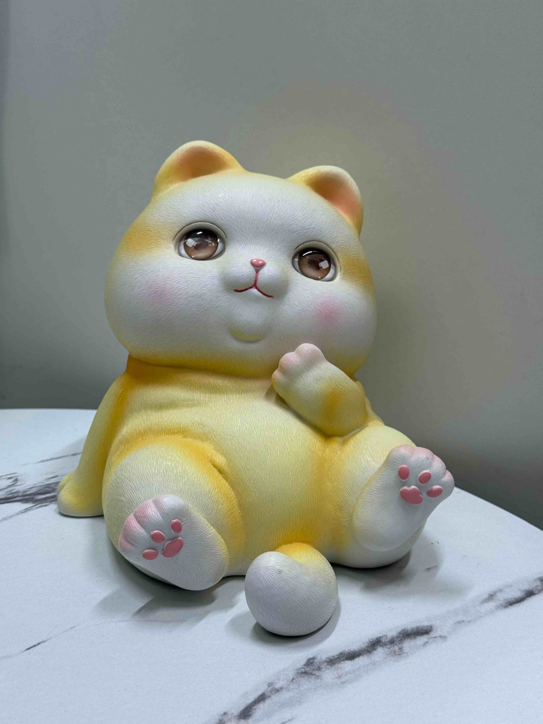 Кошка, гипс