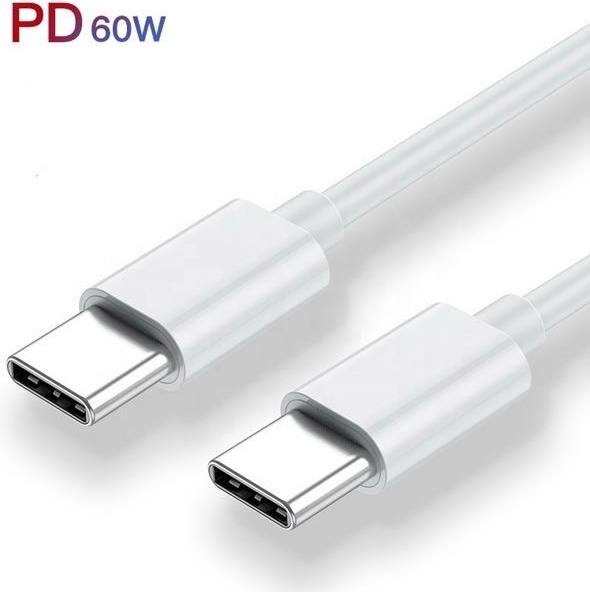 Кабель Union USB TypeC (F), USB TypeC (M), 1 м, белый