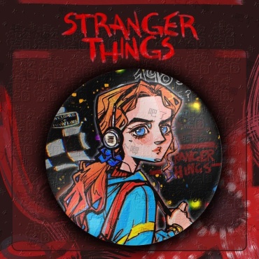 Значок ОСД/Очень странные дела/Stranger things