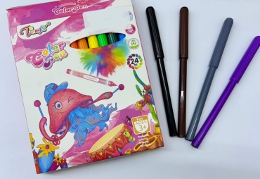Фломастеры 24 цв.Color pen 9898-24