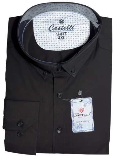 Рубашка свободного кроя Castelli черный