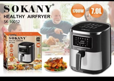 Аэрогриль SOKANY SK-10052 черный