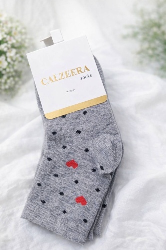 Носки Calzeera 221 серый 15, 16
