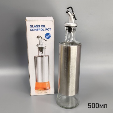 Бутылка Емкость для масла «Class Oil» 500мл, стекло