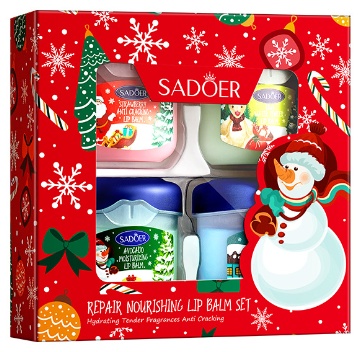 SADOER Repair Nourishing Lip Balm Set набор по уходу за лицом для женщин