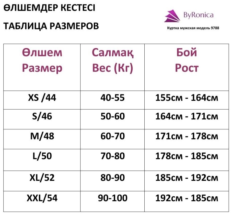 Зимняя куртка ByRonica черный