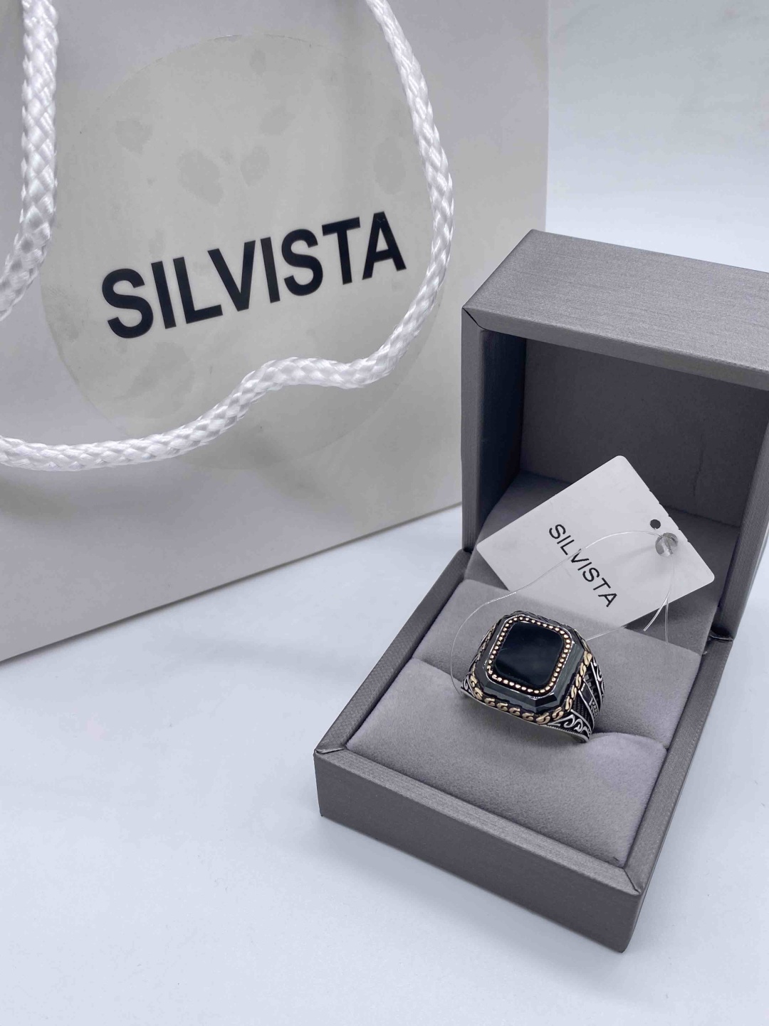 SILVISTA sil00623 размер 22 вес 13 г серебро, агат