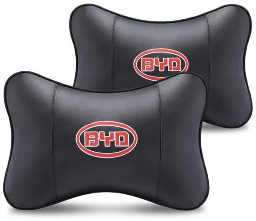 Подушка BYD StormRock на подголовник 27x17 см черный