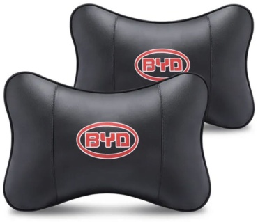 Подушка BYD StormRock на подголовник 27x17 см черный