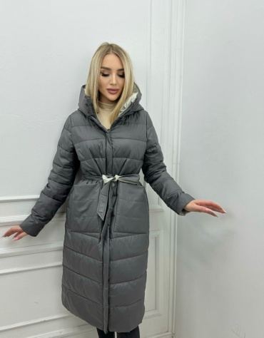 Зимняя куртка Buton серый, светло-зеленый