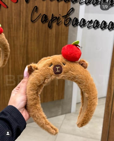 Ободок Капибара размер универсальный, 1 шт