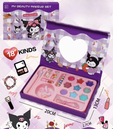 Детский набор косметики My Beauty Makeup Set с зеркалом, 18 предметов набор 3+