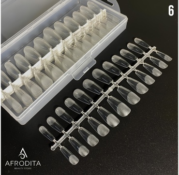 Afrodita гелевые формы балерина 240 шт