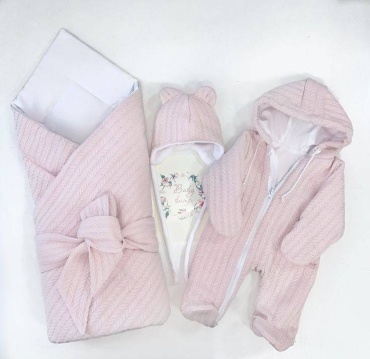 Комплект LAVbaby Textile розовый