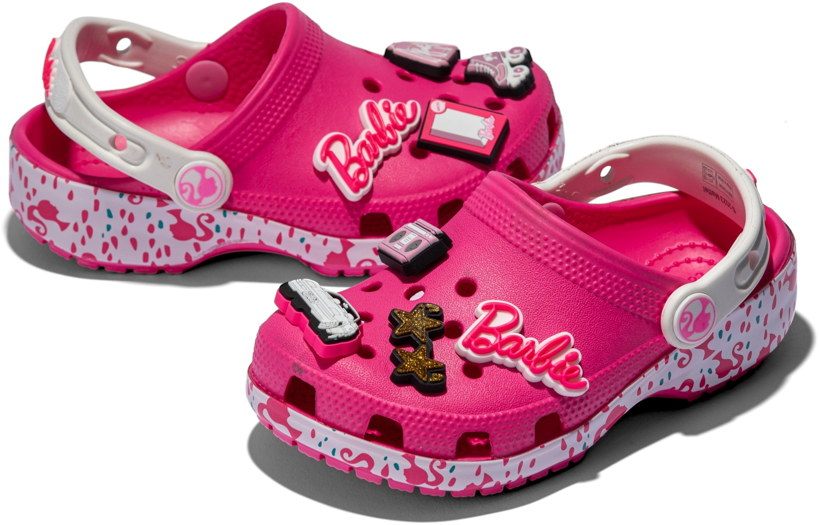 Сабо Crocs розовый