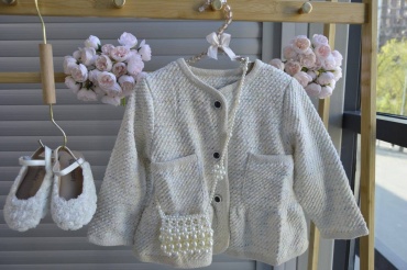 Кардиган inzhubaby белый