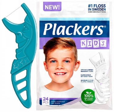 Зубная нить Plackers Зубная нить с держателем флоссер 0.2 м