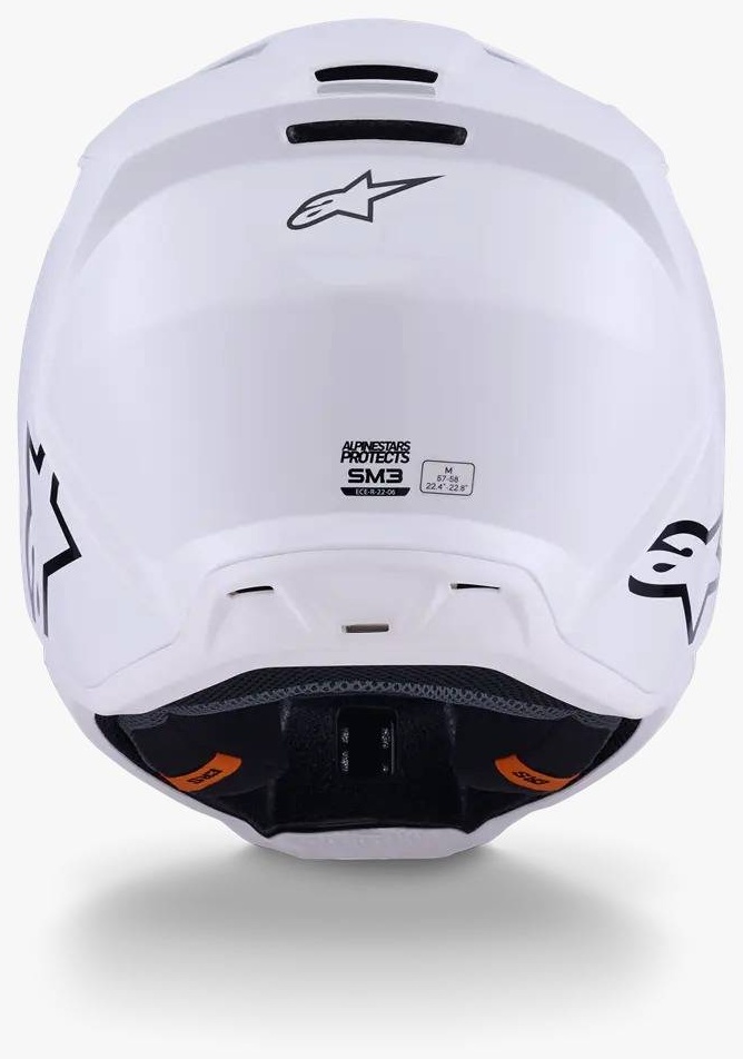 Мотошлем Alpinestars SM3 белый S