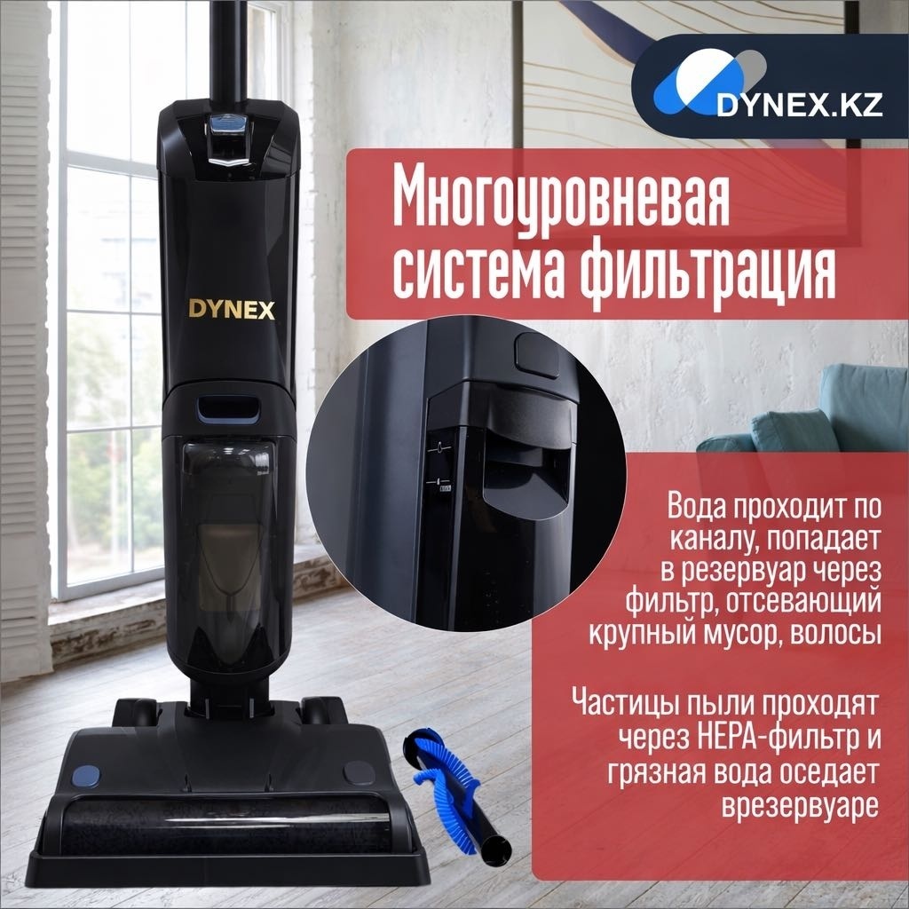 Пылесос DYNEX D35 серый