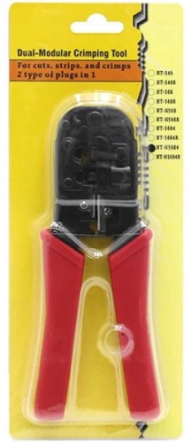 ITK Rj-45, RJ-12, RJ-11 TM1-B10H механические для кабельных наконечников 2.3-2.8 мм