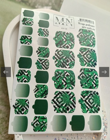 Miw Nails пленки Классика 1 шт