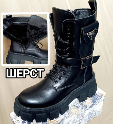 Ботинки NEW черный