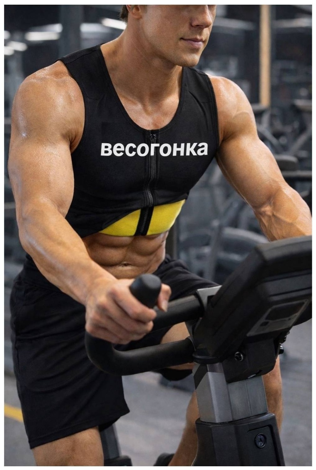 Майка 17166266_567 черный 6XL