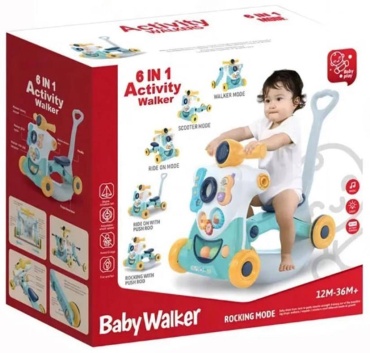 Ходунки-трансформеры BABY WALKER, мин. возраст 6 месяцев
