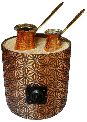 Кофеварка Home coffe бронзовый
