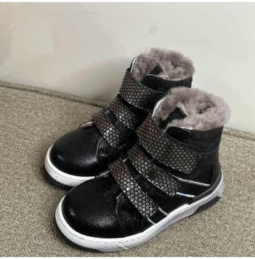Сапоги Toddler серебристый, черный