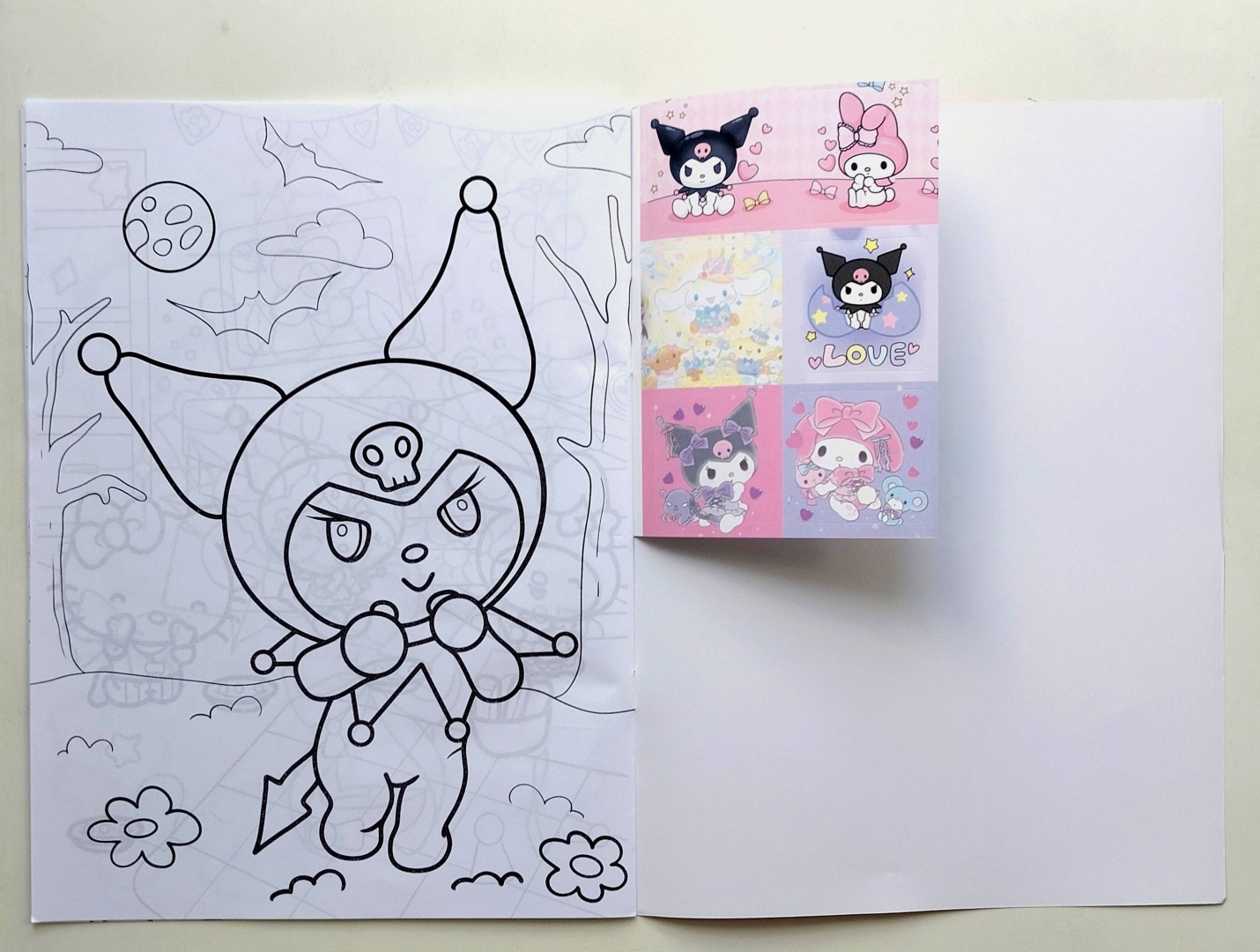 Раскраска Kuromi
