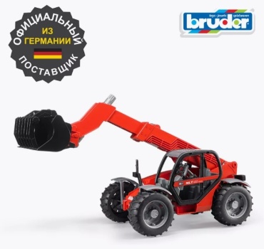 Спецтехника Bruder Manitou MLT 633 черный, красный