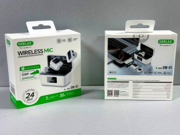 Микрофон GERLAX GM01 белый