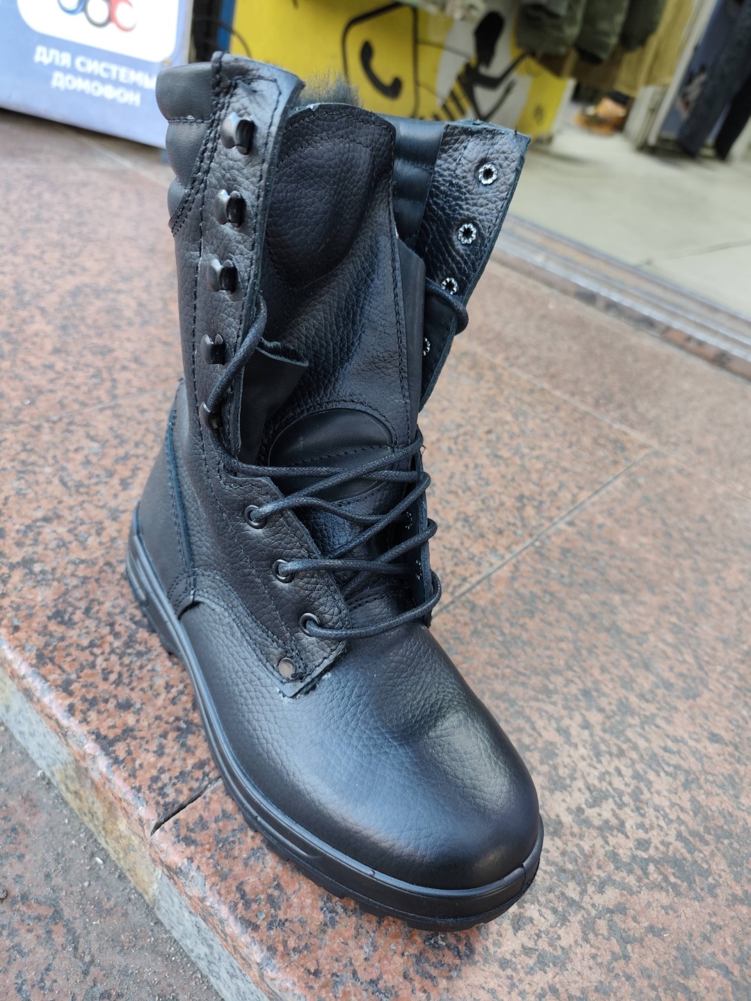 Ботинки WALKER черный