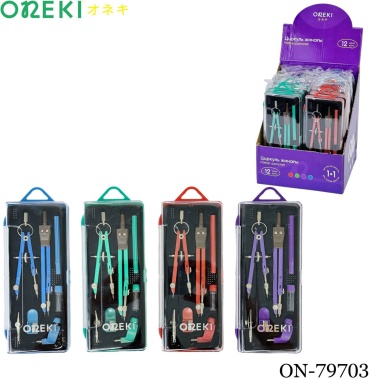 Готовальня Oneki 79703, предметов 7 шт,