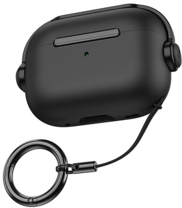 Чехол для Apple AirPods Pro, AirPods Pro 2 черный