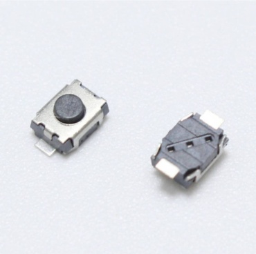 OEM кнопка Кнопка тактовая 3-4-2мм 2шт, черный, серебристый