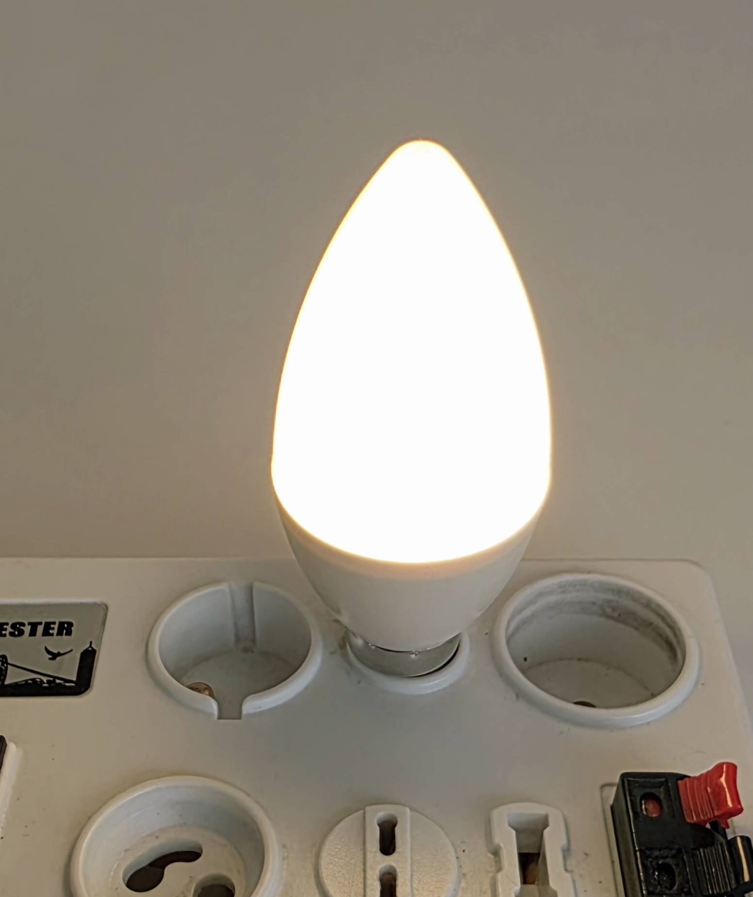 Эра 10W E14, светодиодная, теплый белый