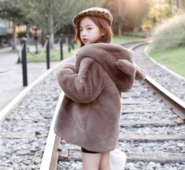 Шуба FASHION коричневый