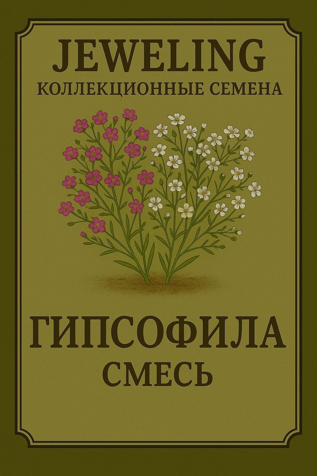 Гипсофила Коллекционные семена Гипсофила смесь
