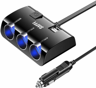 Разветвитель шнуровой SAFFI S3-032 черный