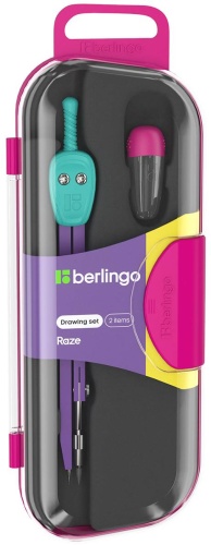 Готовальня Berlingo DS_40002c, предметов 2 шт, 135 мм