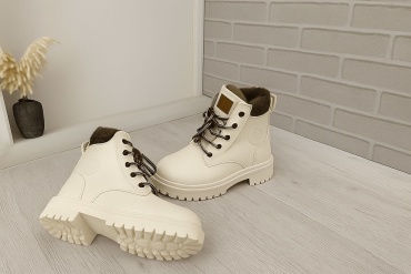 Ботинки FASHION белый