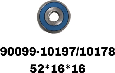A.D.A.L AUTO подшипник генератора 90099-10197/10178