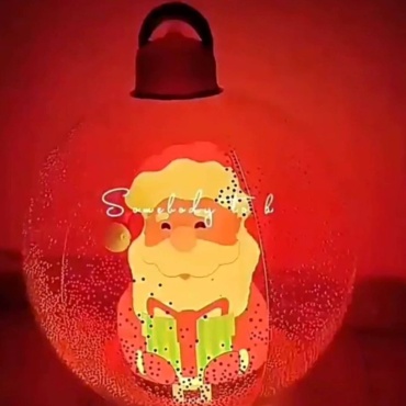 Новогодний Led шар