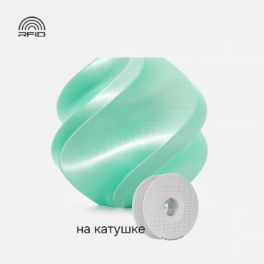 Bambu Lab PLA Silk+ 1.75 мм 1 кг светло-зеленый